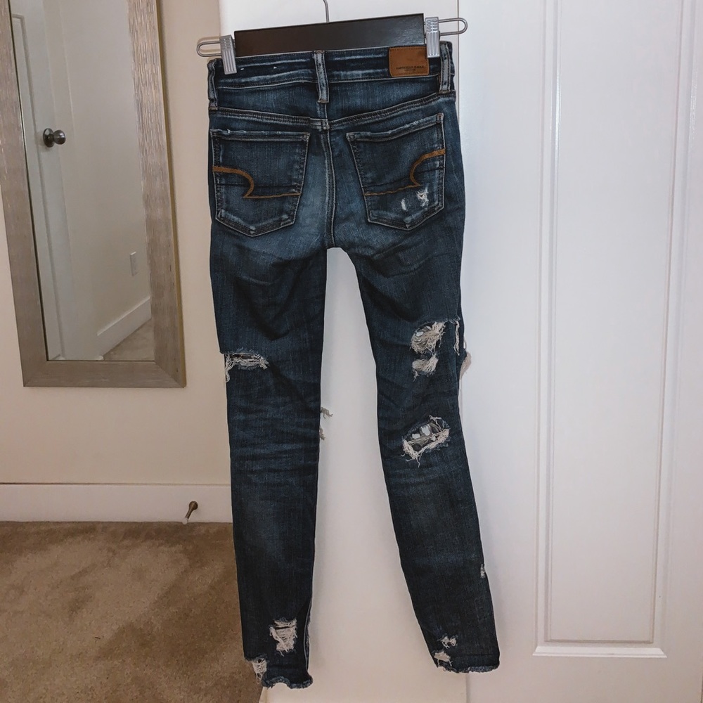 American Eagle next level stretch mid rise jegging